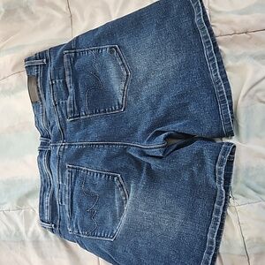 Thorn Embroidered Star Shorts Size 16